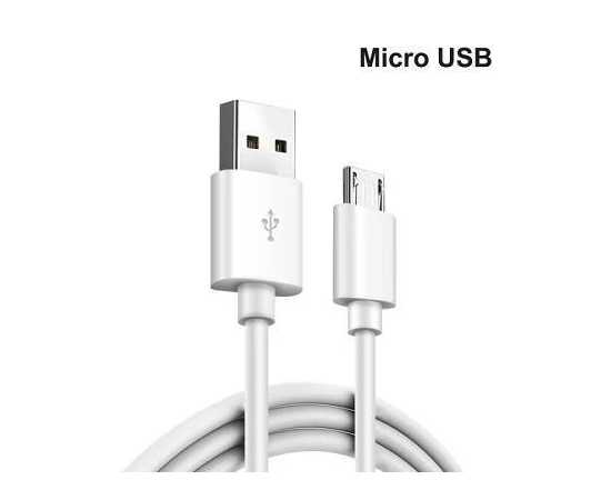 Fast Micro USB Data Cable - White