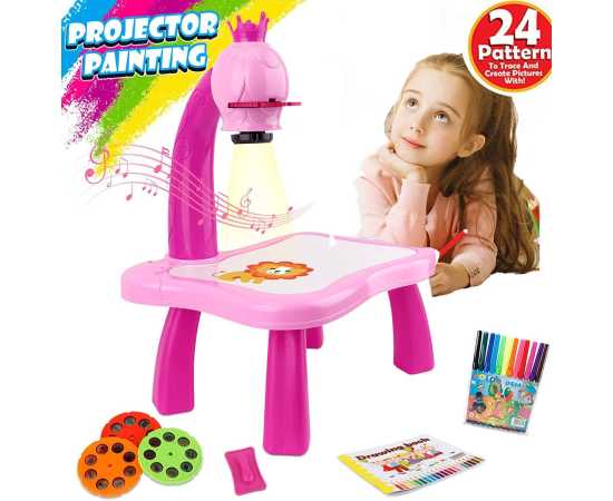Painting & Drawing Early Learning Table Set For kids