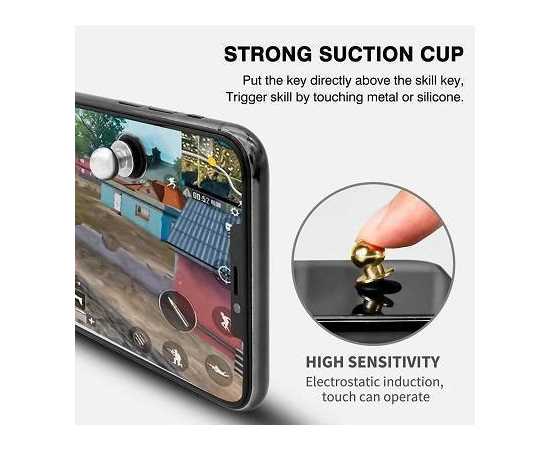 Metal Joystick Trigger for Mobile Gaming