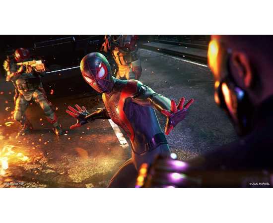 Marvel's Spiderman Miles Morales PlayStation 4 Game DVD