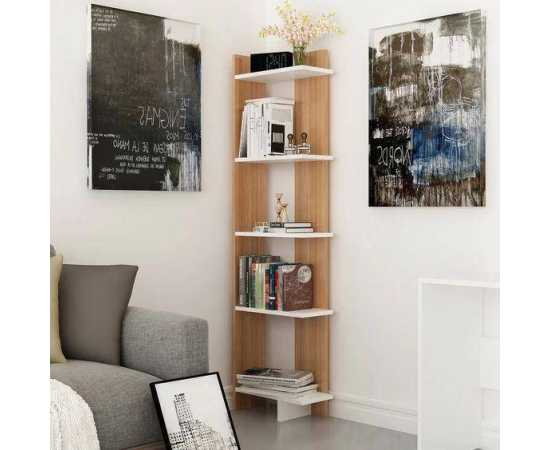 Toheed Wood modern Book rack For Home & Office - TW15