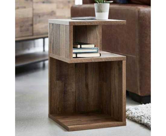 Modern Brown Decorative Side table For Home - MDF-TWST03