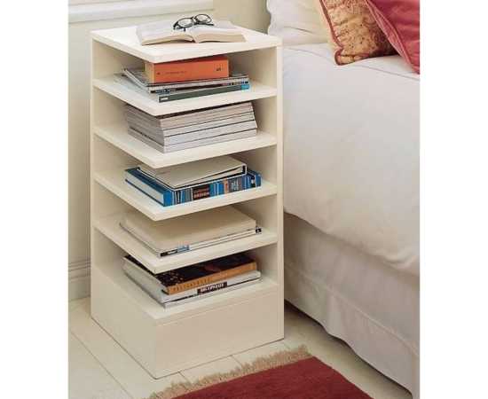0ff white Bedroom side table - TWST18