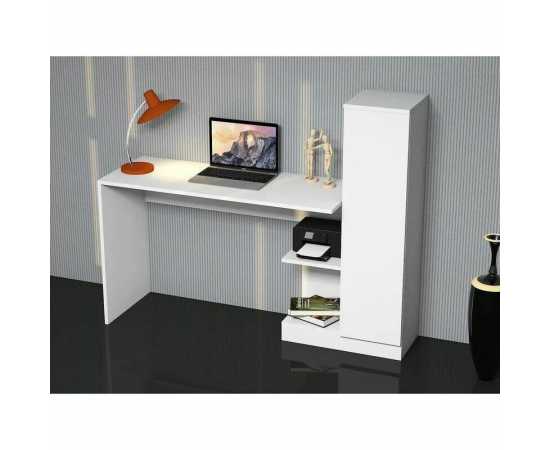 Multipurpose Study Desk with Side Shelves For Home