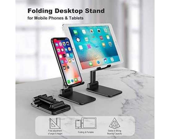 Folding Desktop Stand Holder for Mobile Phones & Tablets