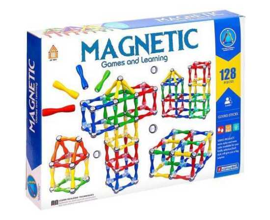 Magnetic Building Blocks Set of 142 PCS