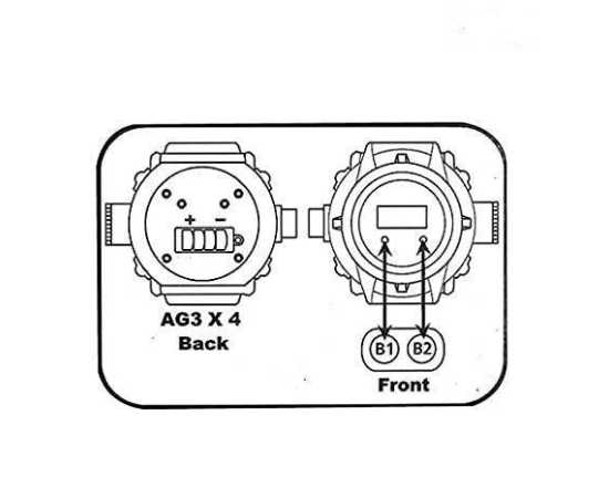 Light Projector Wrist Digital Watch for Kids