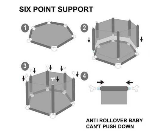 Kids Indoor Play Crawling Toddler Home Safety