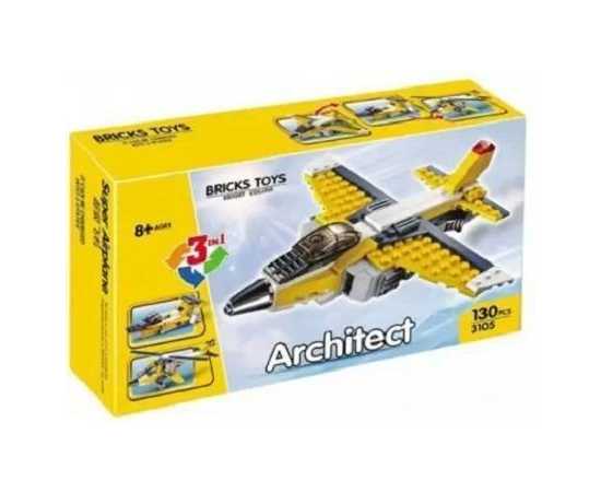 Architect 3105 Building Blocks Plane Toy For kids