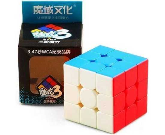 Magic Cube 3x3x3 Sticker Less Puzzle Toy