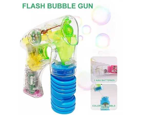 Bubble Blaster Gun Toy With Light