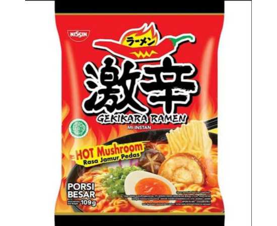 Samyang Ramen Korean Noodles Hot Mushroom flavor