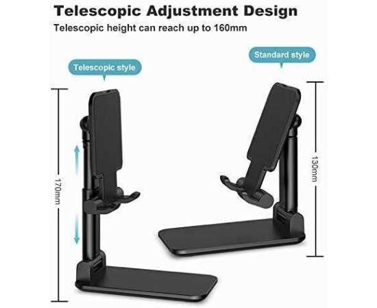 Folding Desktop Stand Holder for Mobile Phones & Tablets