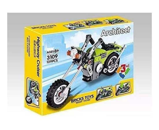 Decool 3109 Architect Series Building Block Toys for Kids - Pack of 129 PCS