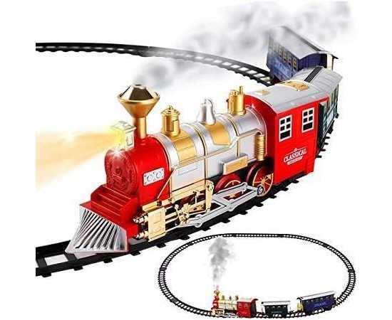 Classic Train Playset Set for Kids