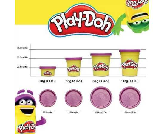 Play-Doh Set Rainbow Colors 8 Pack CansPlay-Doh Set Rainbow Colors 8 Pack Cans