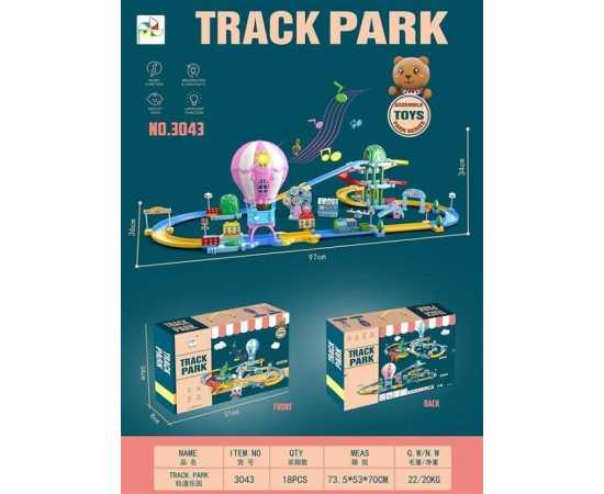 Hot Air Ball Orbit Park Track Playset Toy