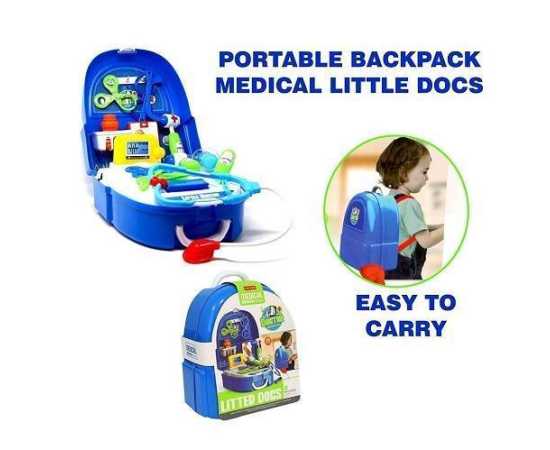 Backpack Doctor Toy Set For Kids