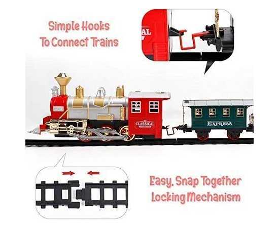 Classic Train Playset Set for Kids