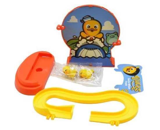 Roller Coaster Small 2 Ducks Climbing Stairs Track Set