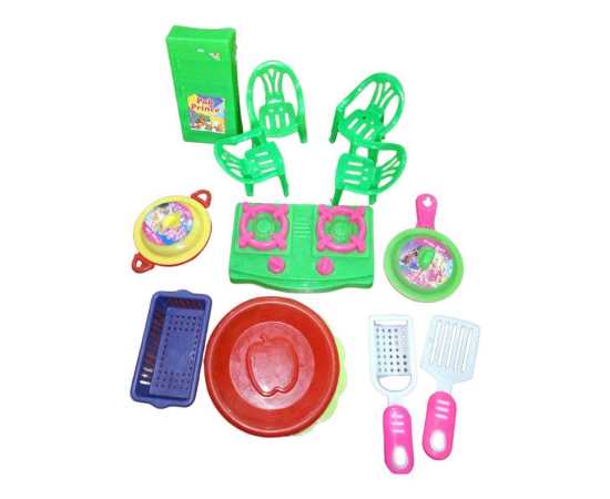 Enchanting Kitchen Set For Girls Premium Plastic Play