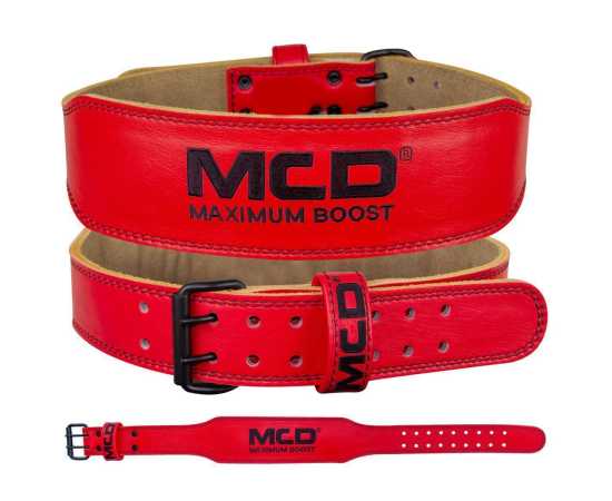 Men Imported Breathable Nylon Web Canvas Fabric Belt - Red