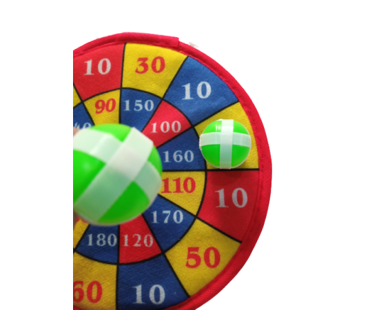 Dart Board Cloth Fabric Game Toy Exciting Playtime With Sticky