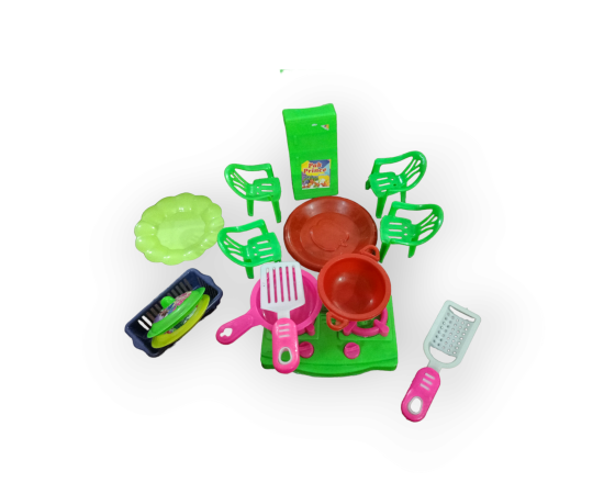 Enchanting Kitchen Set For Girls Premium Plastic Play