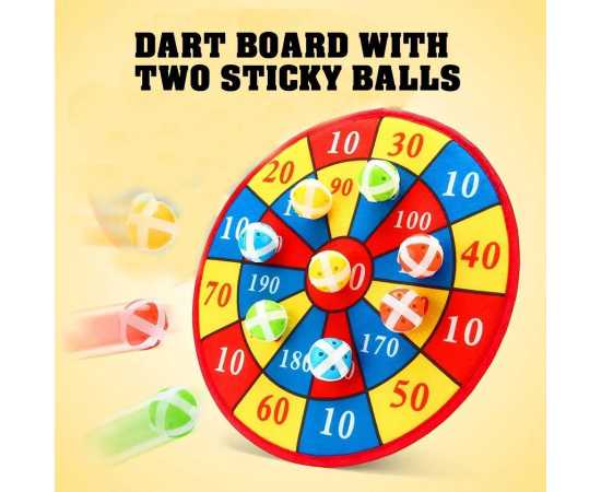 Dart Board Cloth Fabric Game Toy Exciting Playtime With Sticky