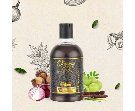 Organo Pure Herbal Hair Shampoo - 450ml