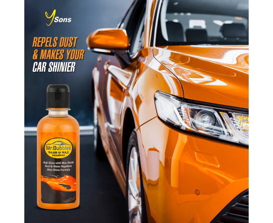 Ysons Mr Bubbles Wash & Wax Car Shampoo