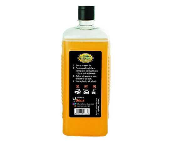 Ysons Mr Bubbles Wash & Wax Car Shampoo