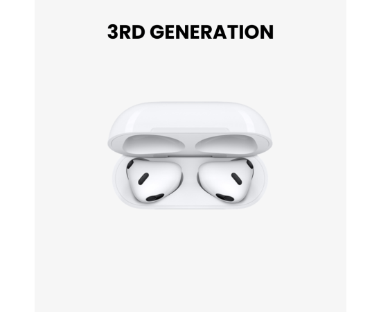 Air Buds 3rd Generation Bluetooth Wireless - White