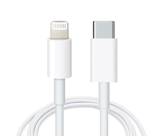 USB-C to 8-Pin Cable - White
