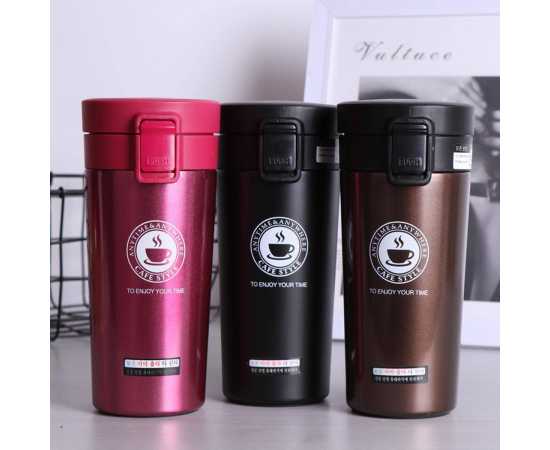 Stainless Steel Hot & Cool Coffee Mug - 380ml