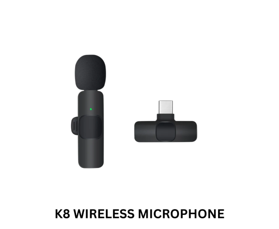 K8 Wireless Microphone Type C Supported For Vlogging Audio Mic