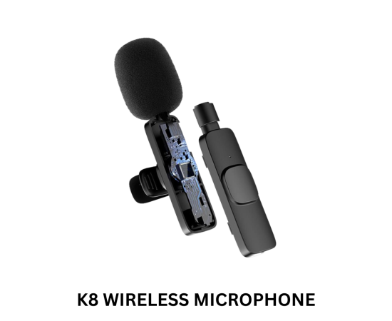 K8 Wireless Microphone Type C Supported For Vlogging Audio Mic