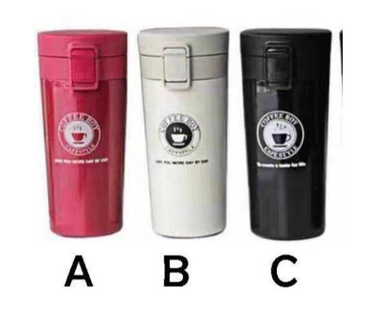 Stainless Steel Hot & Cool Coffee Mug - 380ml