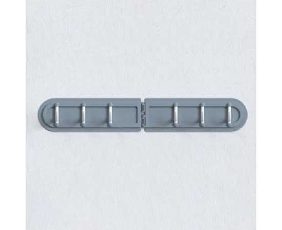 6 Hooks Foldable Wall Hanger For Kitchen