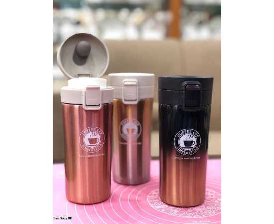 Stainless Steel Hot & Cool Coffee Mug - 380ml