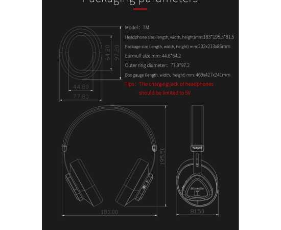 Bluetooth Headset Tmonitor