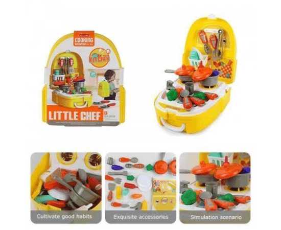 Pretend Play Kitchen & Doctor Briefcase Toy Set For Kids