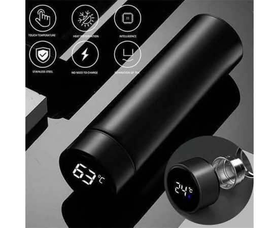 Stainless Steel Thermos Sports Water Bottle with LED Temprature