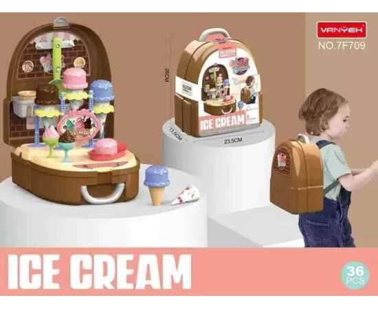 Pretend Play Kitchen & Doctor Briefcase Toy Set For Kids