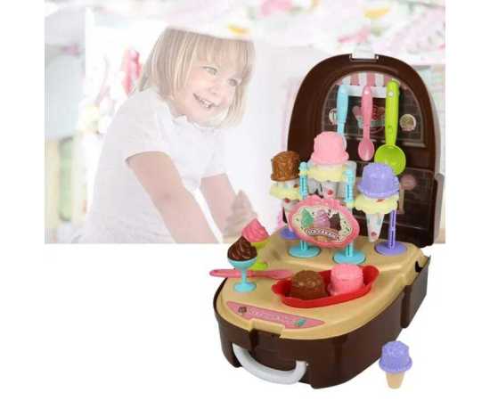 Pretend Play Kitchen & Doctor Briefcase Toy Set For Kids