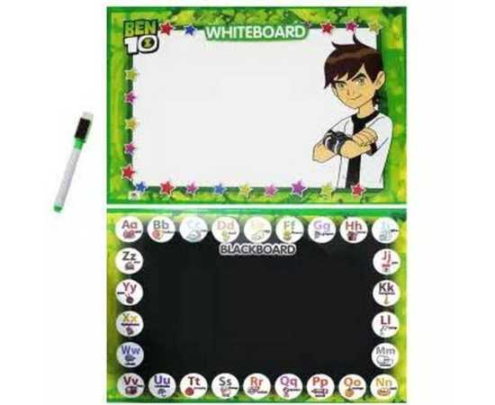 Ben 10 Small White Board With Free Marker