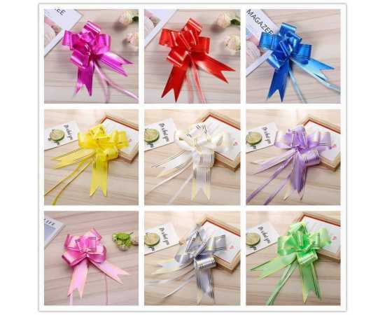 Pack of 100 Pull Flower Ribbon For Gift Wrap Pack of 100 Pull Flower Ribbon For Gift Wrap