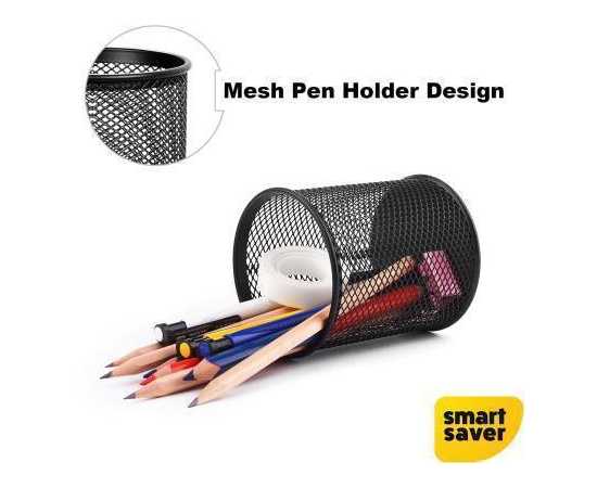 Black Pen Holder For Home & Office