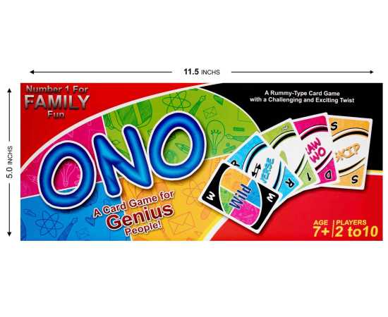 Ono Cards Game For Genius People