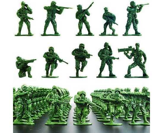 Plastic Army Men Action Figures - Pack of 50 PCS